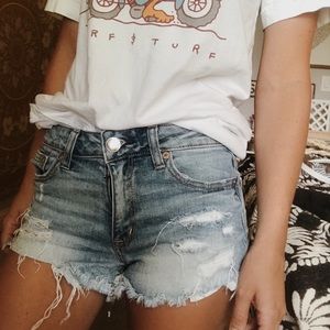 AMERICAN EAGLE DENIM SHORTS